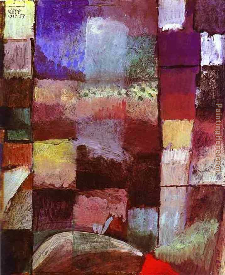 Paul Klee On a Motif from Hamamet